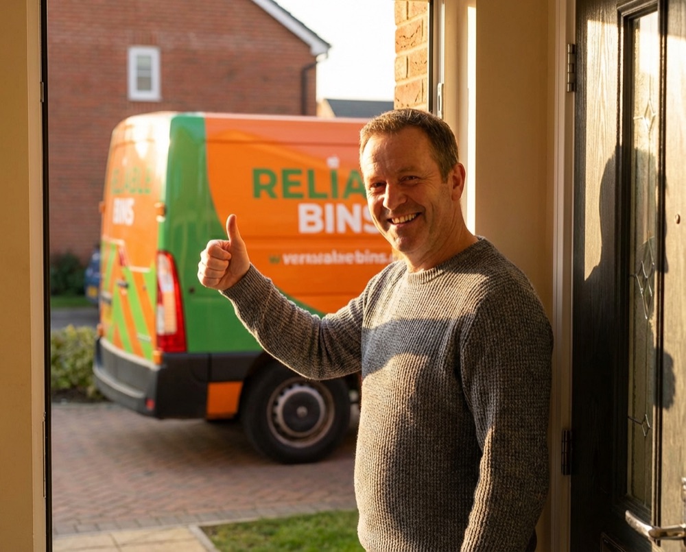 Affordable private bin collection service for Goring-by-Sea families
